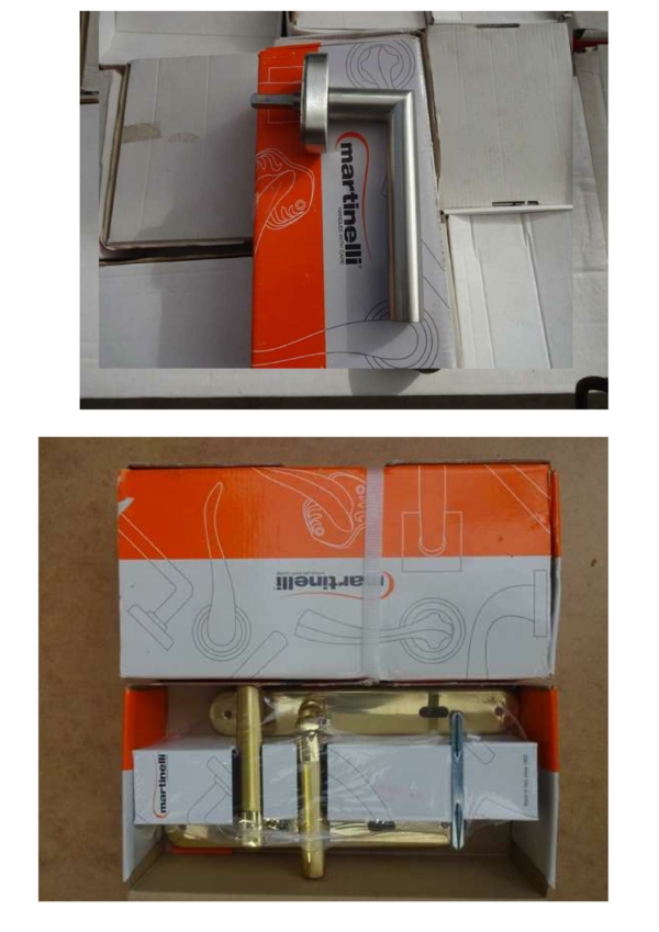 Stocklot brass door handles - Image 4