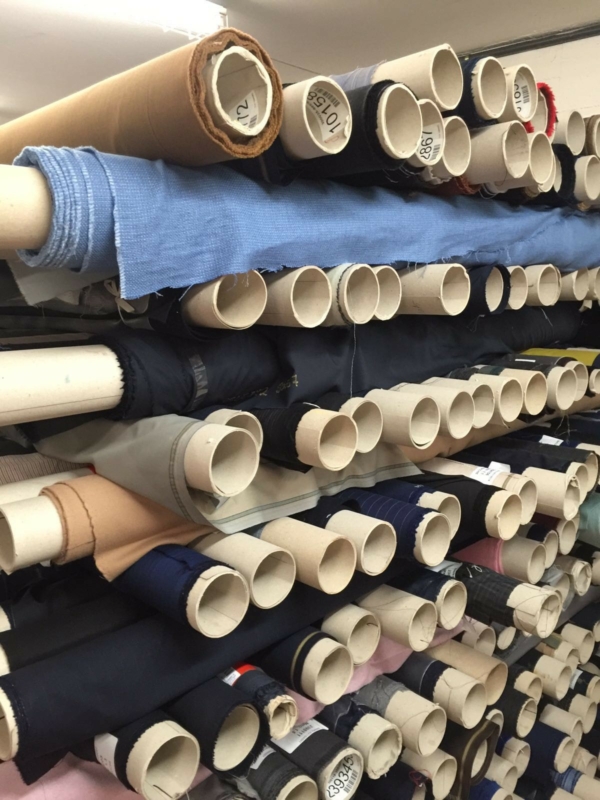 Stocklot cloths for menswear