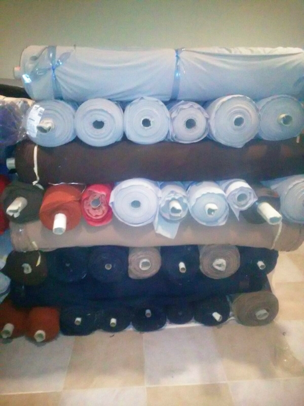 Stocklot fabrics and cloths