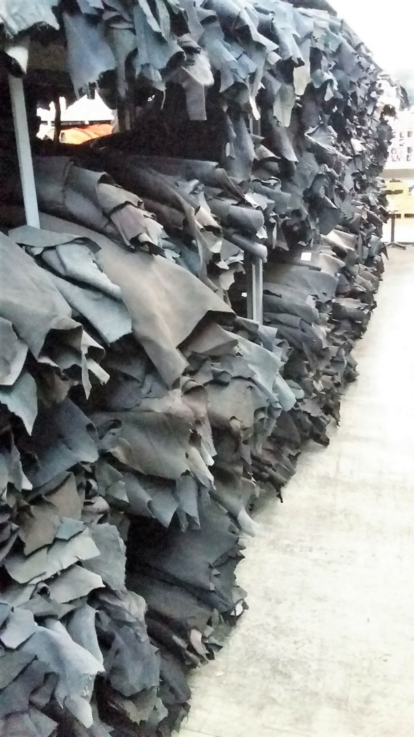 Stocklot leather skins