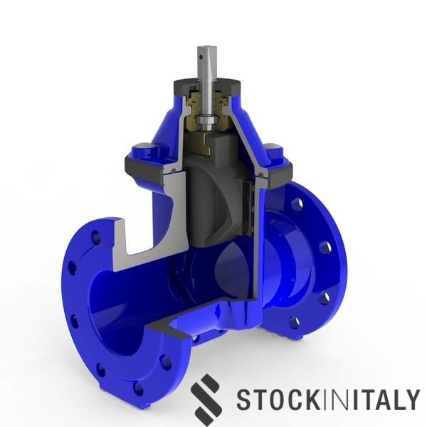 Stocklot gate valves with flanges - Image 2