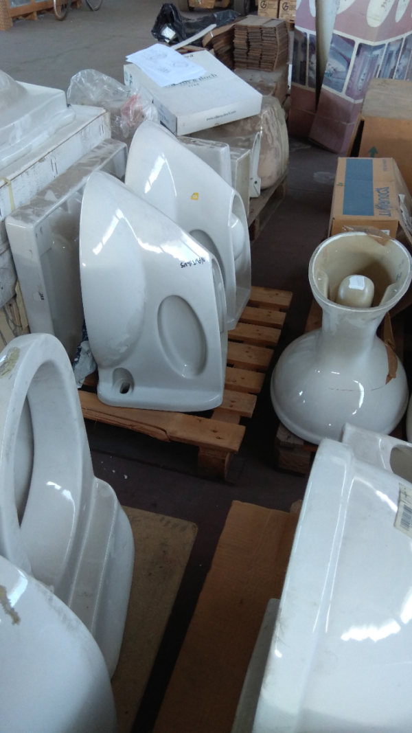 Stocklot bathroom and sanitary ware