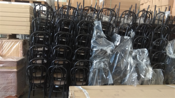 Stocklot chairs and tables