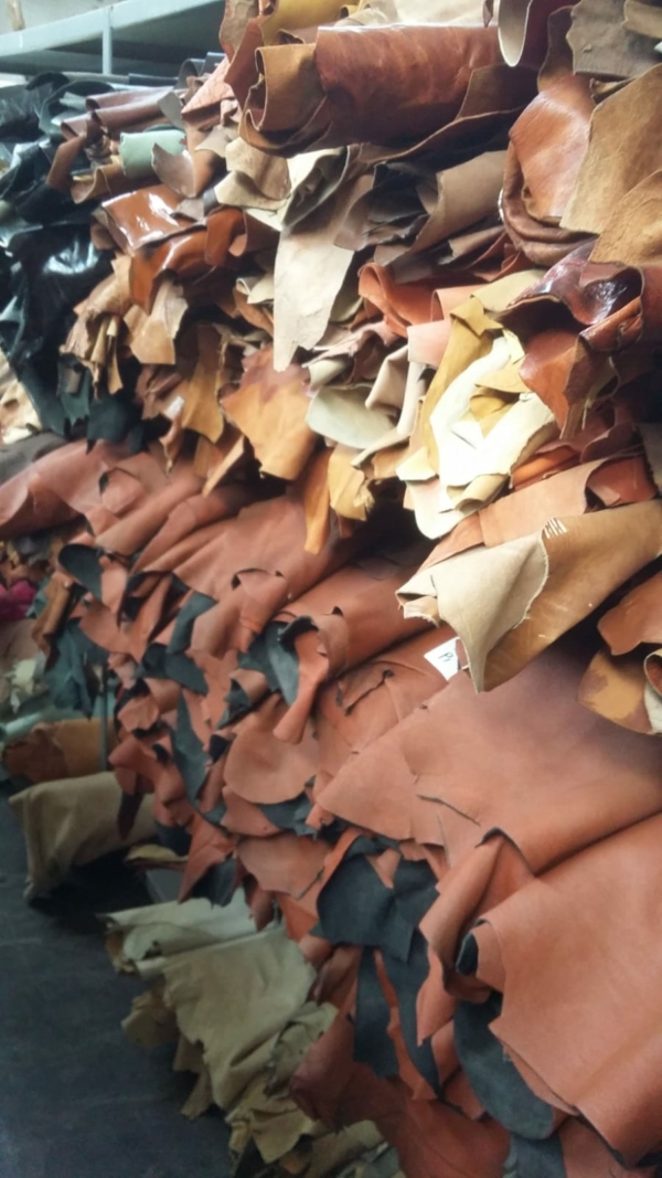 Stocklot leather skins