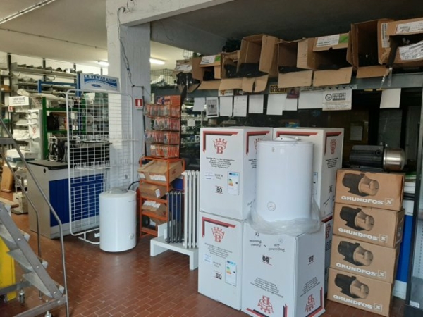 Stocklot heating and plumbing equipment