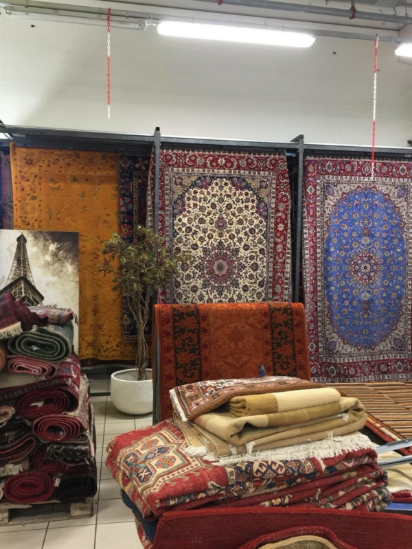 Stocklot hand knotted carpets