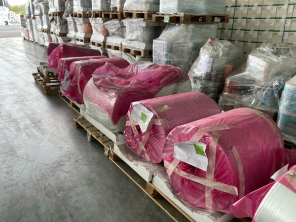 Stocklot glass fibre for insulation