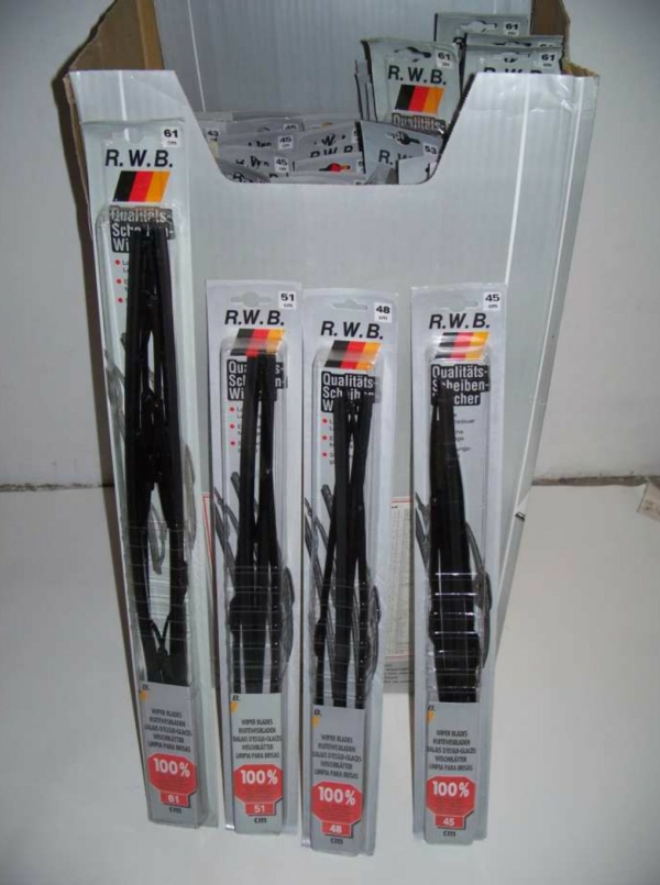 Stocklot windshield car wipers