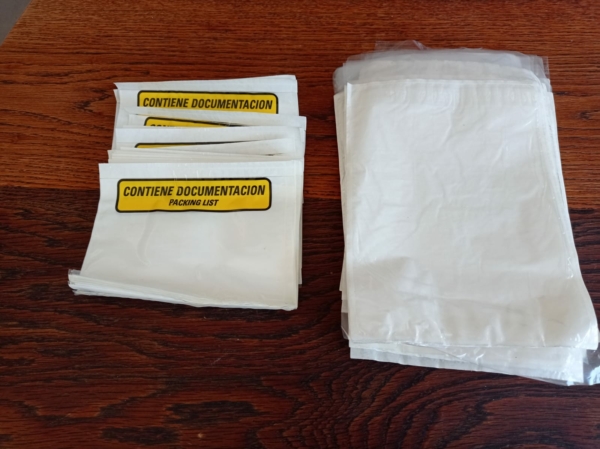 Stocklot transparent self adhesive labels