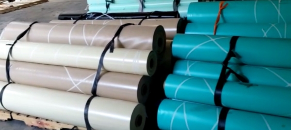 Stocklot PVC coated tarpaulin