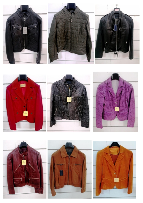Stocklot leather jackets