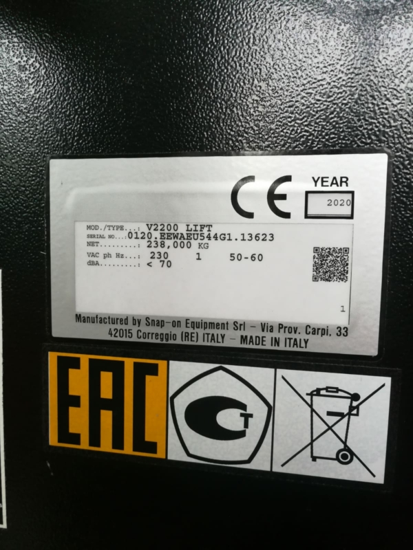 Complete unit for mounting car tyres - Image 5
