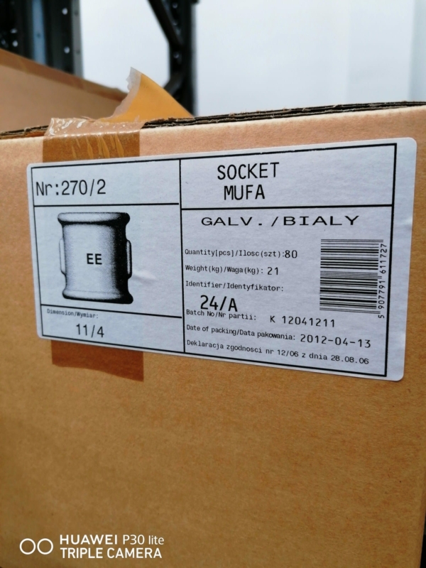 Stocklot fittings, black nipples, weld seamless fittings and flanges - Image 8