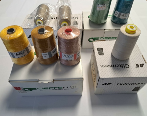 Stocklot sewing threads