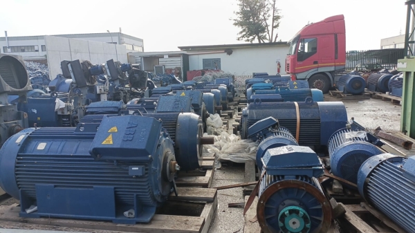 Stocklot used electric motors