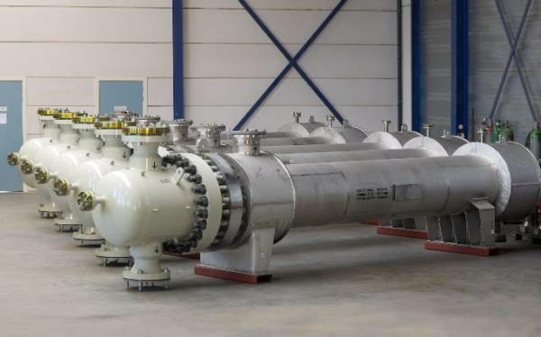 Stocklot tube heat exchanger