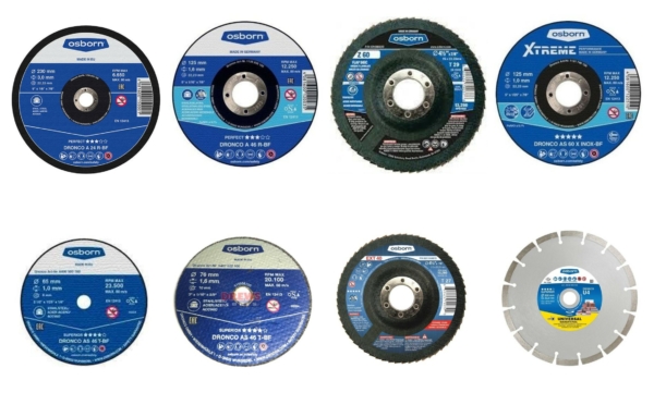Stocklot cutting, diamond and flap discs
