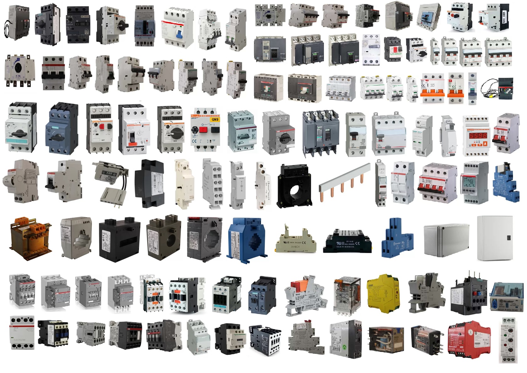 Stocklot of electric equipment